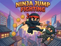 Igra Ninja Jump fighting online