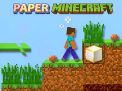 Igra Minecraft od papira online