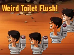 Igra Skibidi WC. Čudno ispiranje WC školjke! online