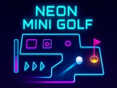 Igra Neonski mini golf online