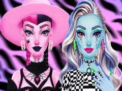 Igra Monsterella: fantasy šminka online