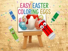 Igra Easy Easter Coloring Eggs online
