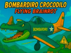 Igra Leteći bombardiro krokodil online