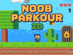 Igra Noob: Parkour 2D online