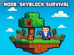 Igra Noob: Skyblock Survival online