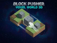 Igra Push the Block: Voxel World 3D online