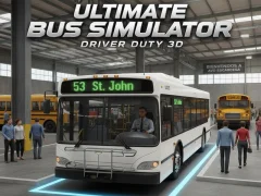 Igra Simulator autobusa: Dužnosti vozača 3D online
