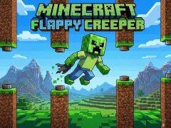 Igra Minecraft Flappy Creeper online