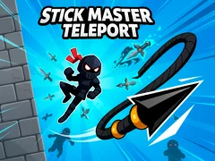 Igra Stickman: Majstor teleportacije online