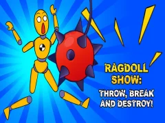 Igra Show of Rag Dolls: Bacajte, provaliju i kosturi! online