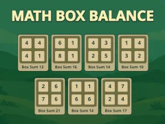 Igra Matematička ravnoteža online