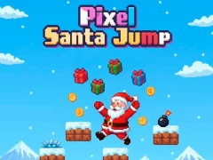 Igra Pixel Santa: Skakanje online