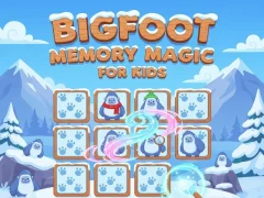 Igra Magija pamćenja za djecu: Bigfoot online