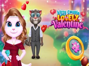 Igra Nekoliko mačića, prekrasna Valentina online
