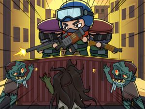 Igra Beskonačna zaštita od zombija online