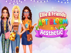 Igra Ellie i prijatelji estetika cvjetanje umjetnosti online