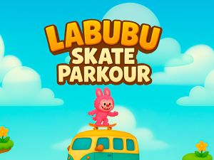Igra Labubu skejte parkur online