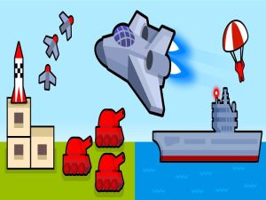 Igra Bomber: 2D zračni udarac online