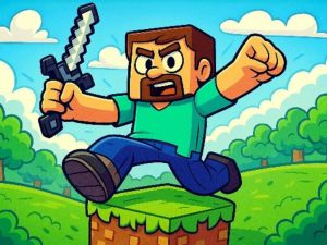 Igra Minecraft Parkur Tial online