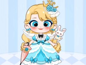 Igra Obucite malu princezu online