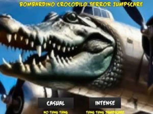 Igra Bombardino krokodil: strašan skok online