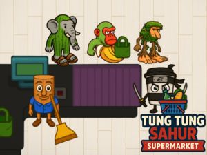 Igra Supermarket Tung Tung Sahur online