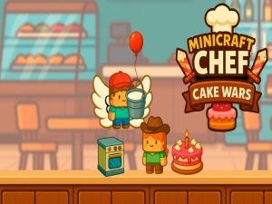 Igra MiniKraft: Chef War of Cakes online