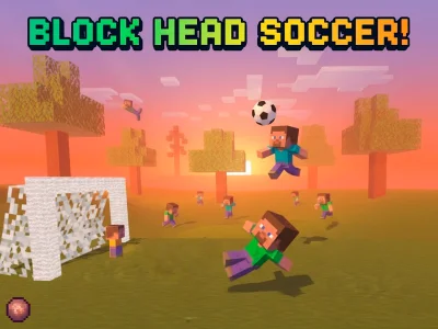Igra Blocky Heads: Nogomet online