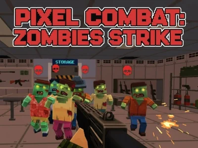Igra Pixel Fight: Zombies Attack online
