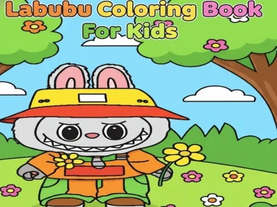 Igra Bojanka za djecu: Labubu online Igra Bojanka za djecu: Labubu online