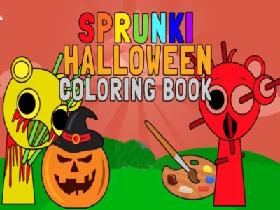 Igra Bojanka: Sprunks Halloween online Igra Bojanka: Sprunks Halloween online
