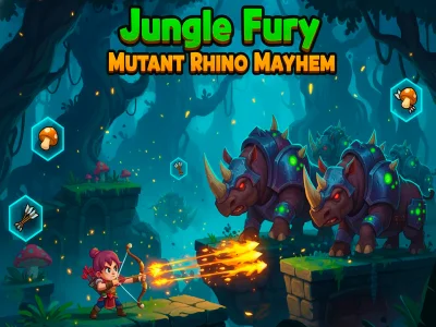 Igra Jungle Fury: Mutant Rhino Chaos online