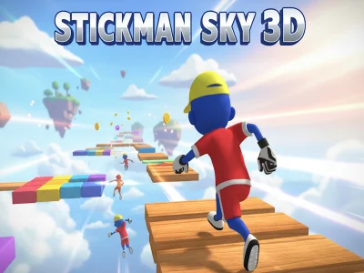Igra Nebeski Stickman 3D online