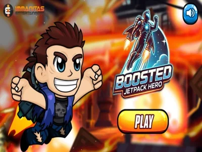 Igra Osnaženi heroj s jetpackom online