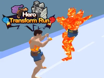 Igra Hero Transformation Run online