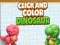 Igra Kliknite i obojite dinosaure online