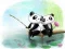 Igra Sklizanje panda online