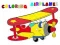 Igra Knjiga za bojanje Avion online