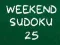 Igra Vikend Sudoku 25 online
