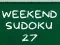 Igra Vikend Sudoku 27 online