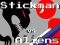Igra Stickman protiv vanzemaljaca online