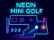 Igra Neonski mini golf online