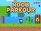 Igra Noob: Parkour 2D online