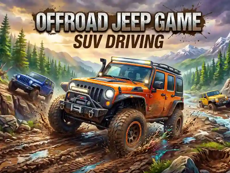 Igra Offroad Jeep Game SUV Driving online