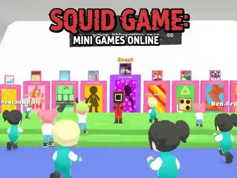 Igra Squid Game: Mini igre online Igra Squid Game: Mini igre online