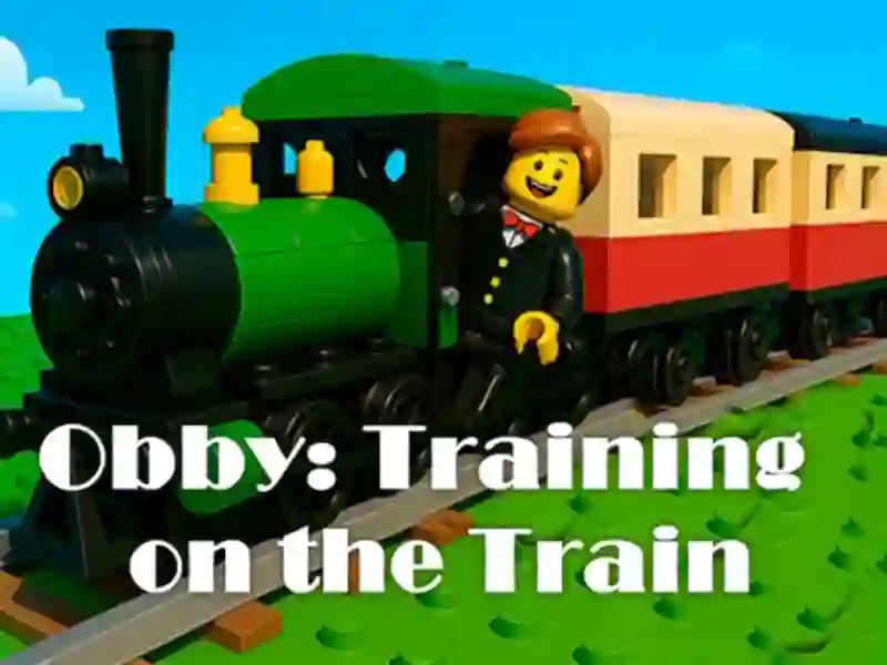 Igra Obby: Trening u vlaku online Igra Obby: Trening u vlaku online