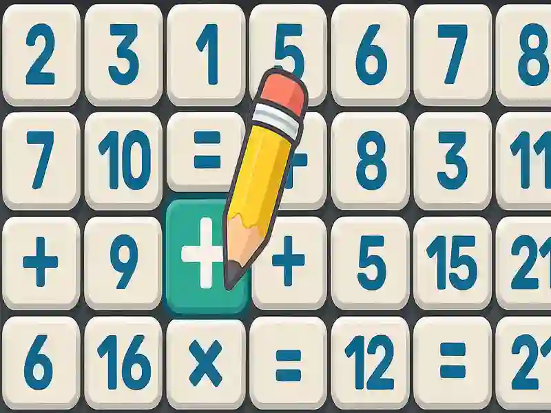 Igra Matematička križaljka online
