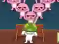 Igra Obrana od zombija zečeva online Igra Obrana od zombija zečeva online
