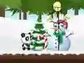 Igra Božićna Panda Trka online Igra Božićna Panda Trka online