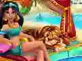 Igra Arapska princeza u bazenu online Igra Arapska princeza u bazenu online